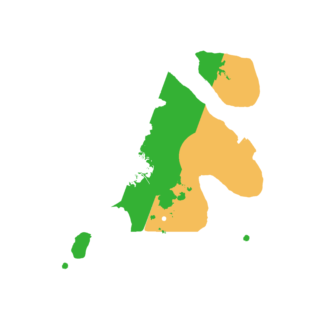 Biome Rust Map: Procedural Map, Size: 2001, Seed: 310432759