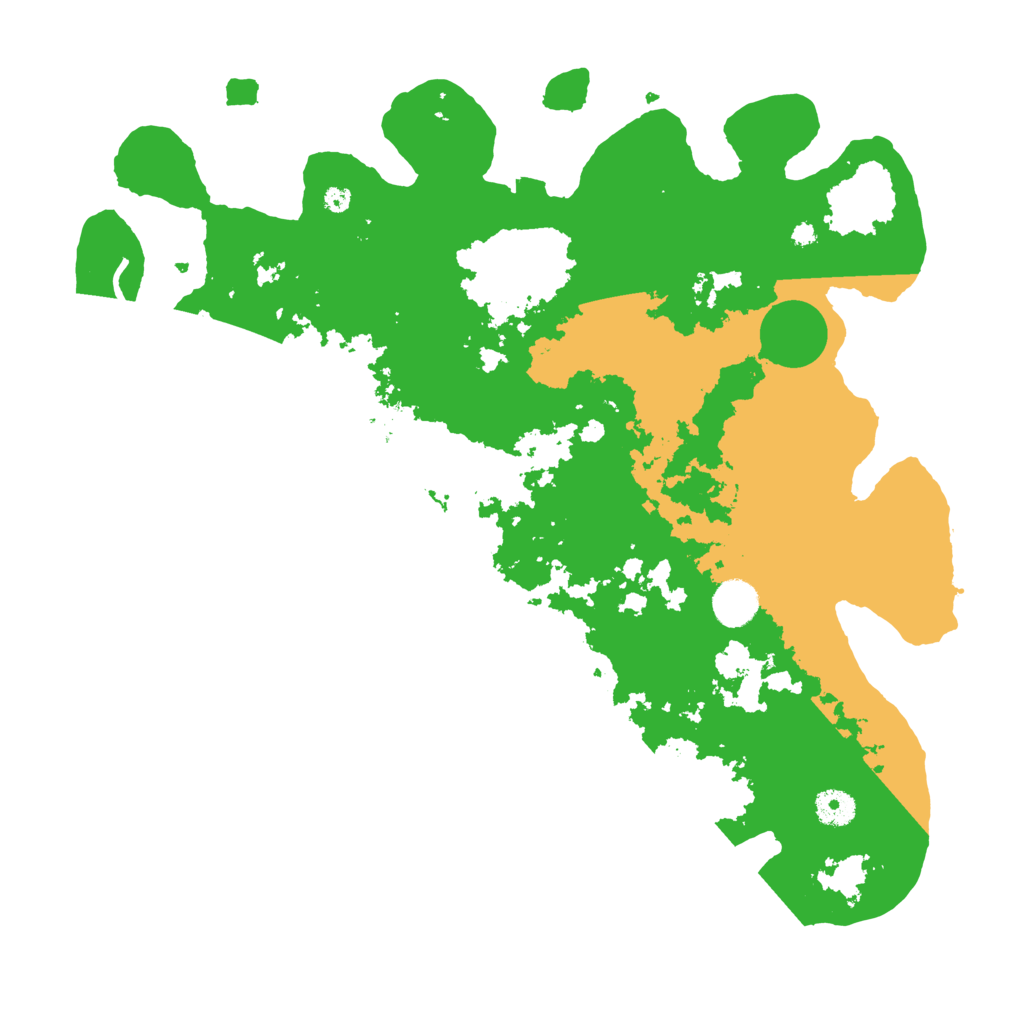 Biome Rust Map: Procedural Map, Size: 4000, Seed: 1568