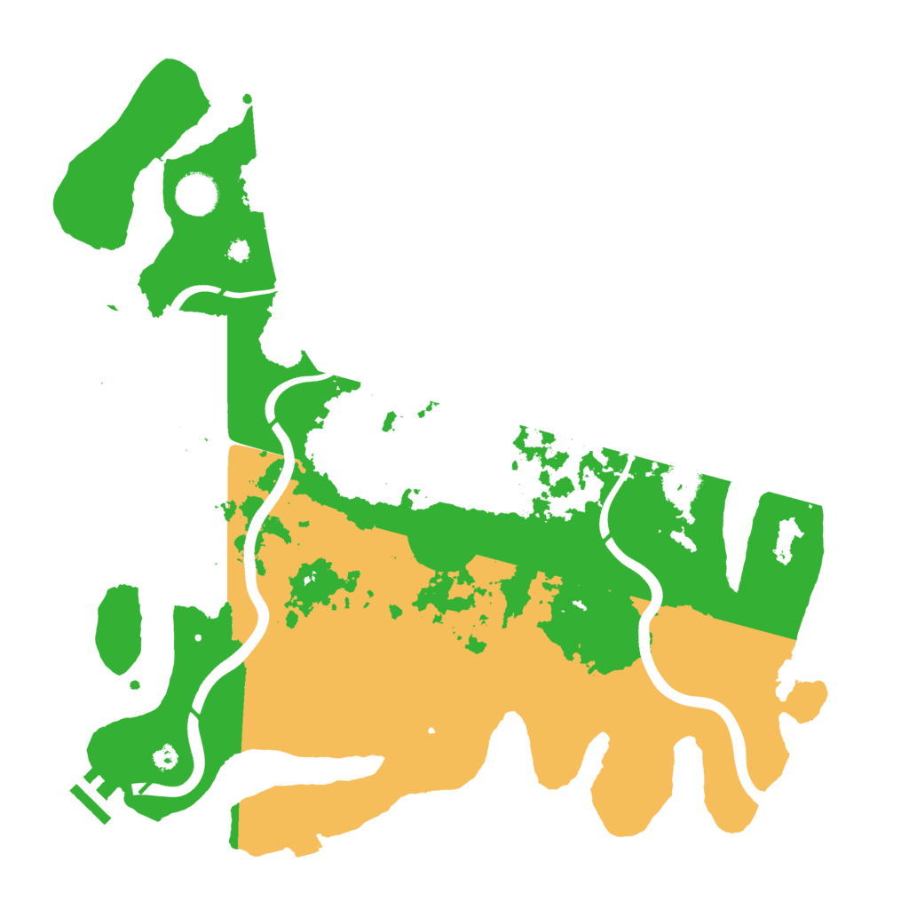 Biome Rust Map: Procedural Map, Size: 3750, Seed: 311528280