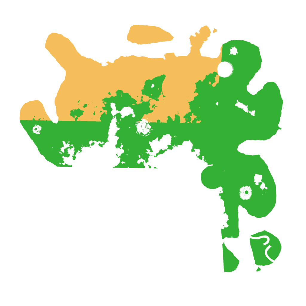 Biome Rust Map: Procedural Map, Size: 3500, Seed: 60079945