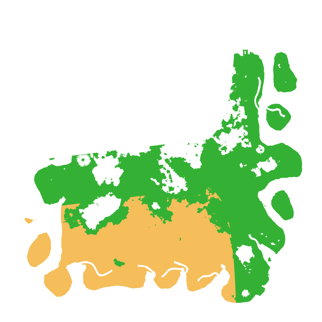 Biome Rust Map: Procedural Map, Size: 4000, Seed: 1875856