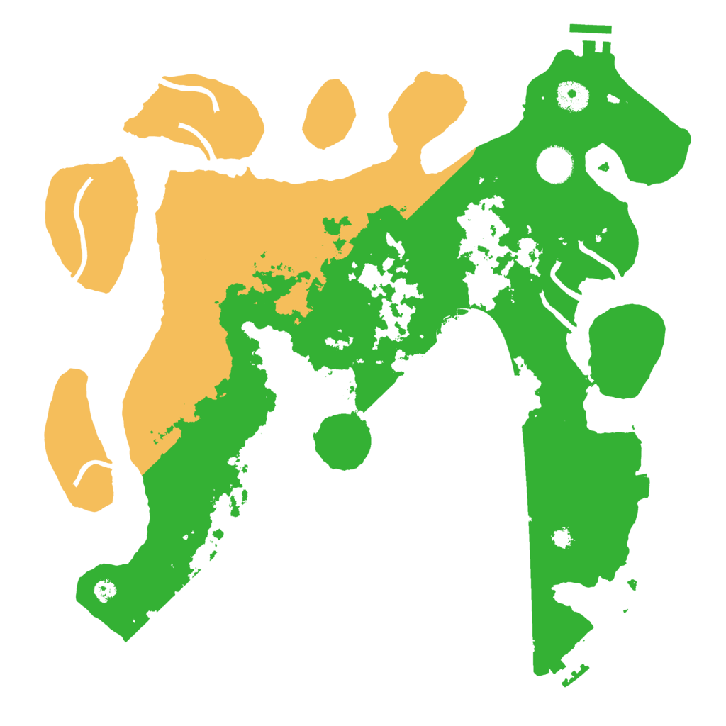 Biome Rust Map: Procedural Map, Size: 3500, Seed: 728143449