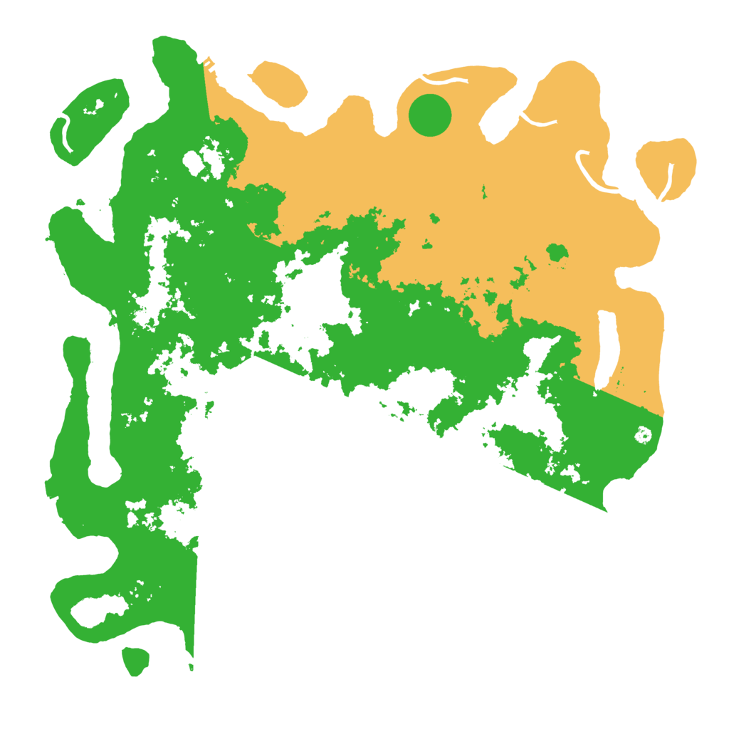 Biome Rust Map: Procedural Map, Size: 4500, Seed: 556400887