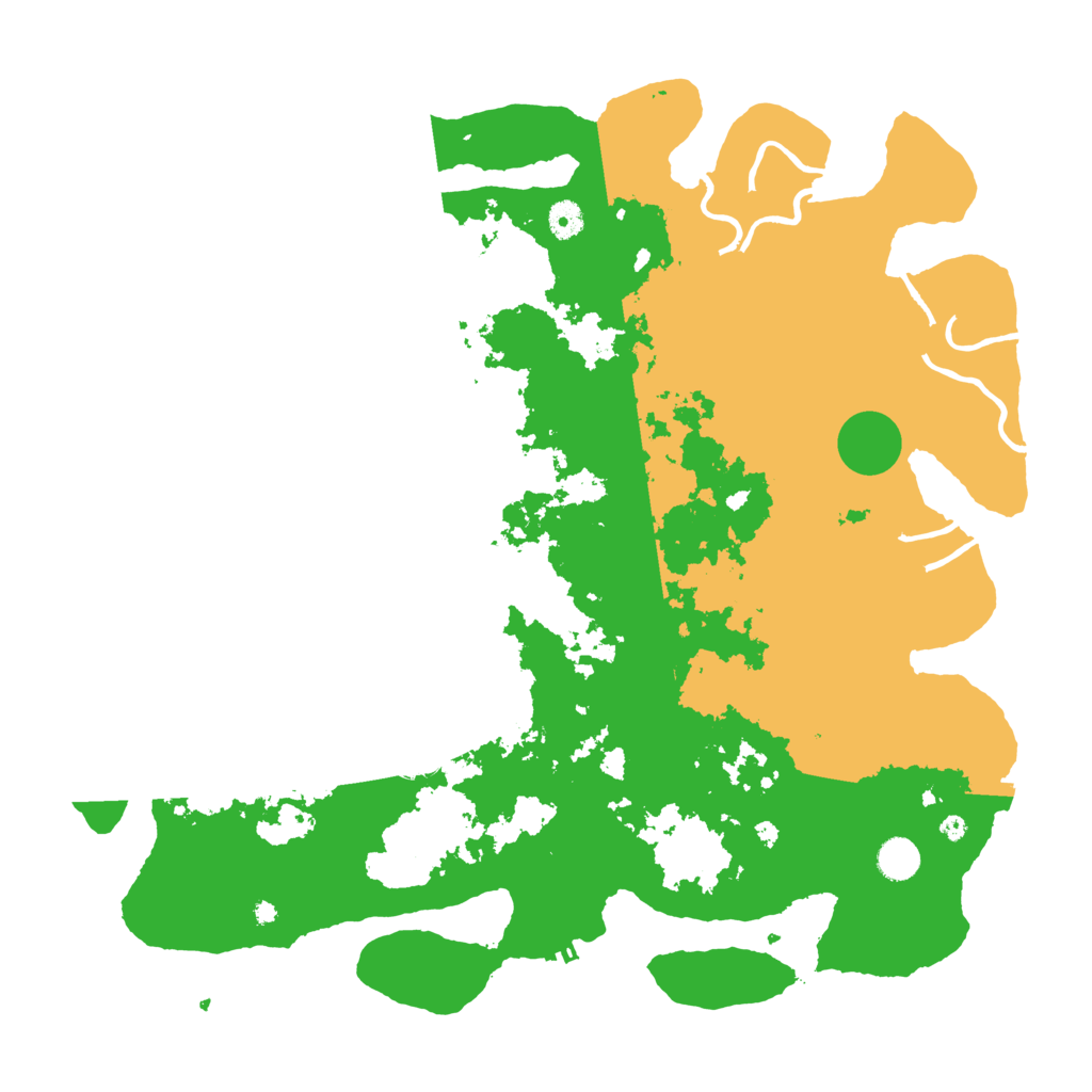 Biome Rust Map: Procedural Map, Size: 4500, Seed: 967090796