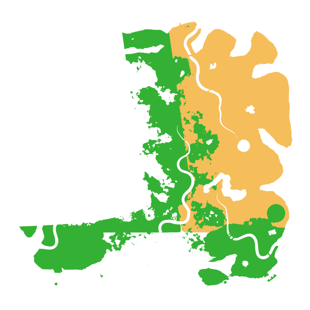Biome Rust Map: Procedural Map, Size: 4500, Seed: 967090796