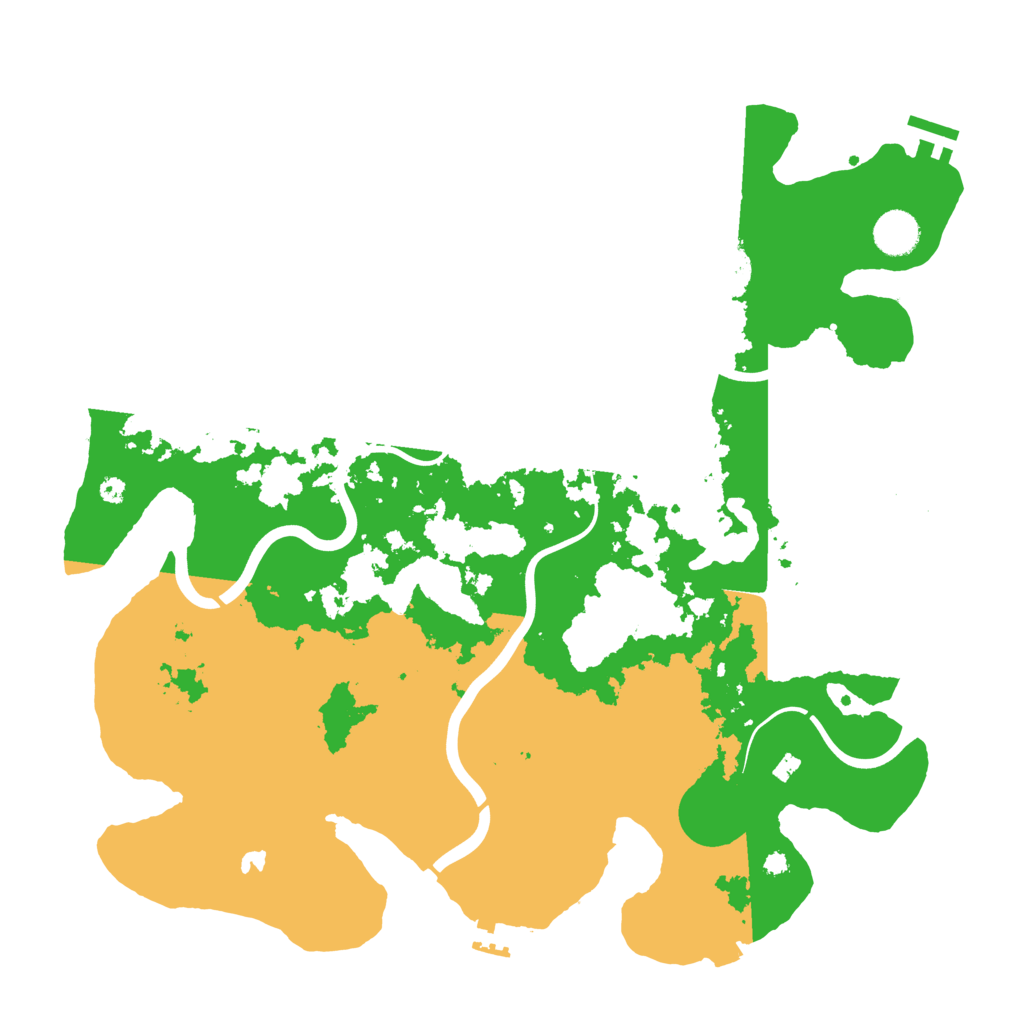 Biome Rust Map: Procedural Map, Size: 4000, Seed: 268010119