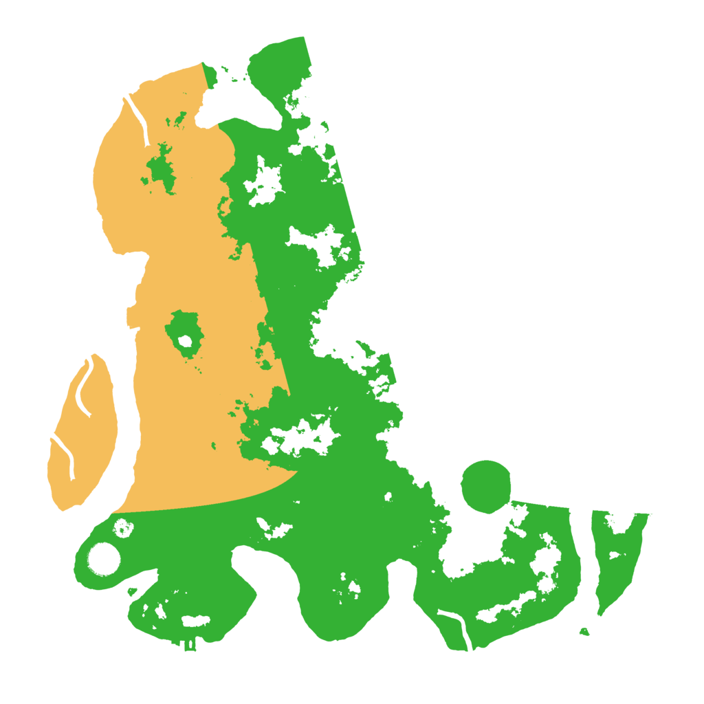 Biome Rust Map: Procedural Map, Size: 3800, Seed: 22553143