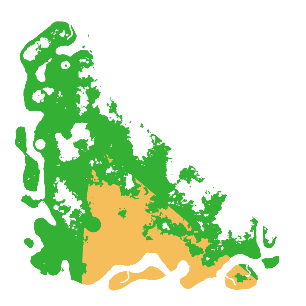 Biome Rust Map: Procedural Map, Size: 5250, Seed: 194862
