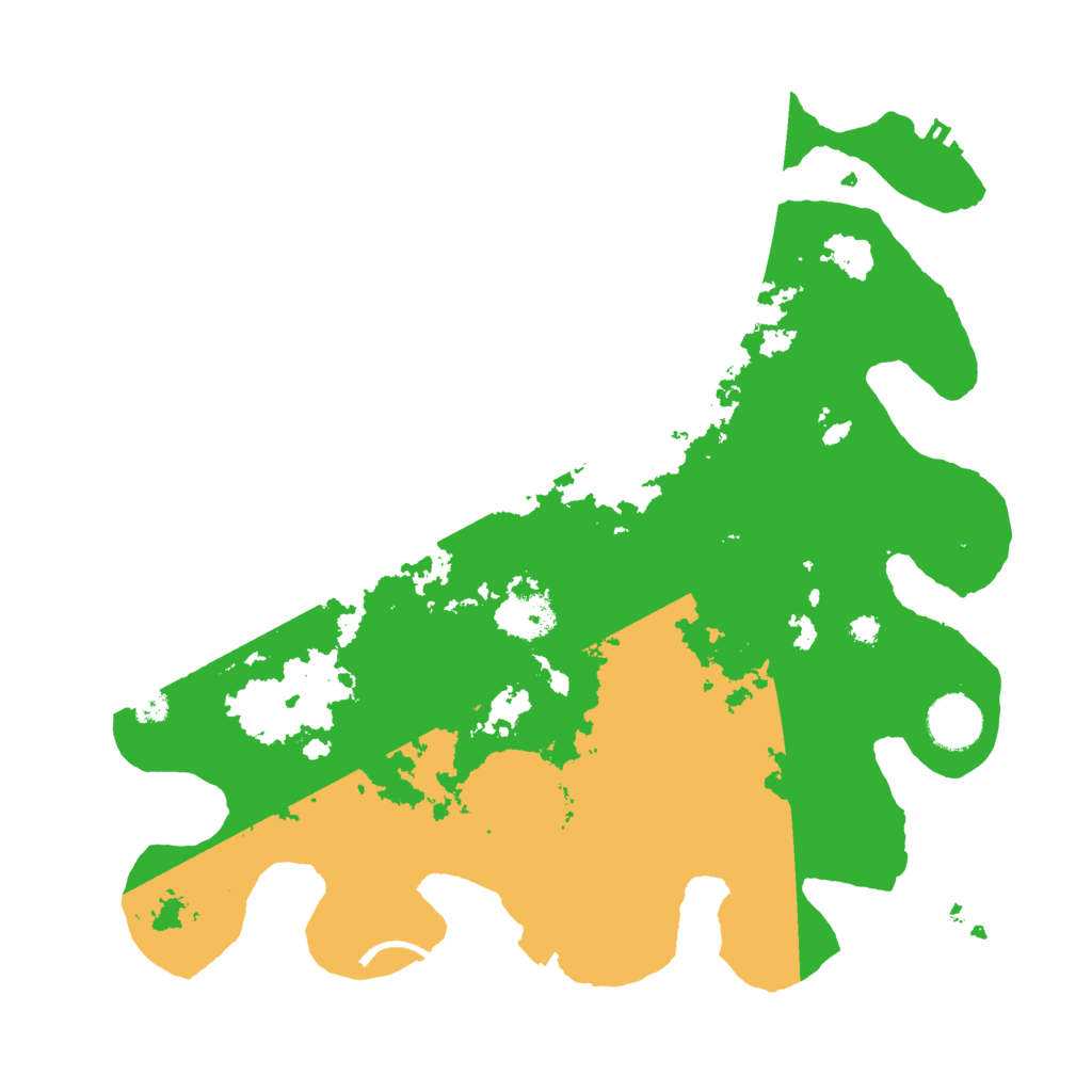 Biome Rust Map: Procedural Map, Size: 3500, Seed: 2547136