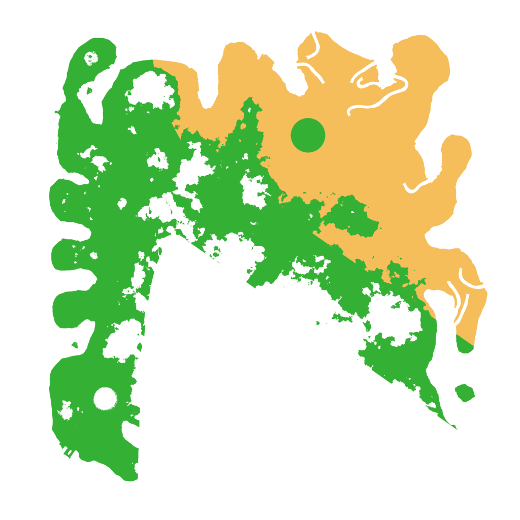 Biome Rust Map: Procedural Map, Size: 4000, Seed: 673856