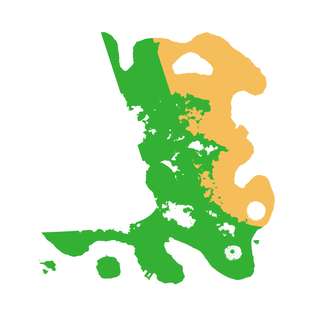 Biome Rust Map: Procedural Map, Size: 3000, Seed: 27980