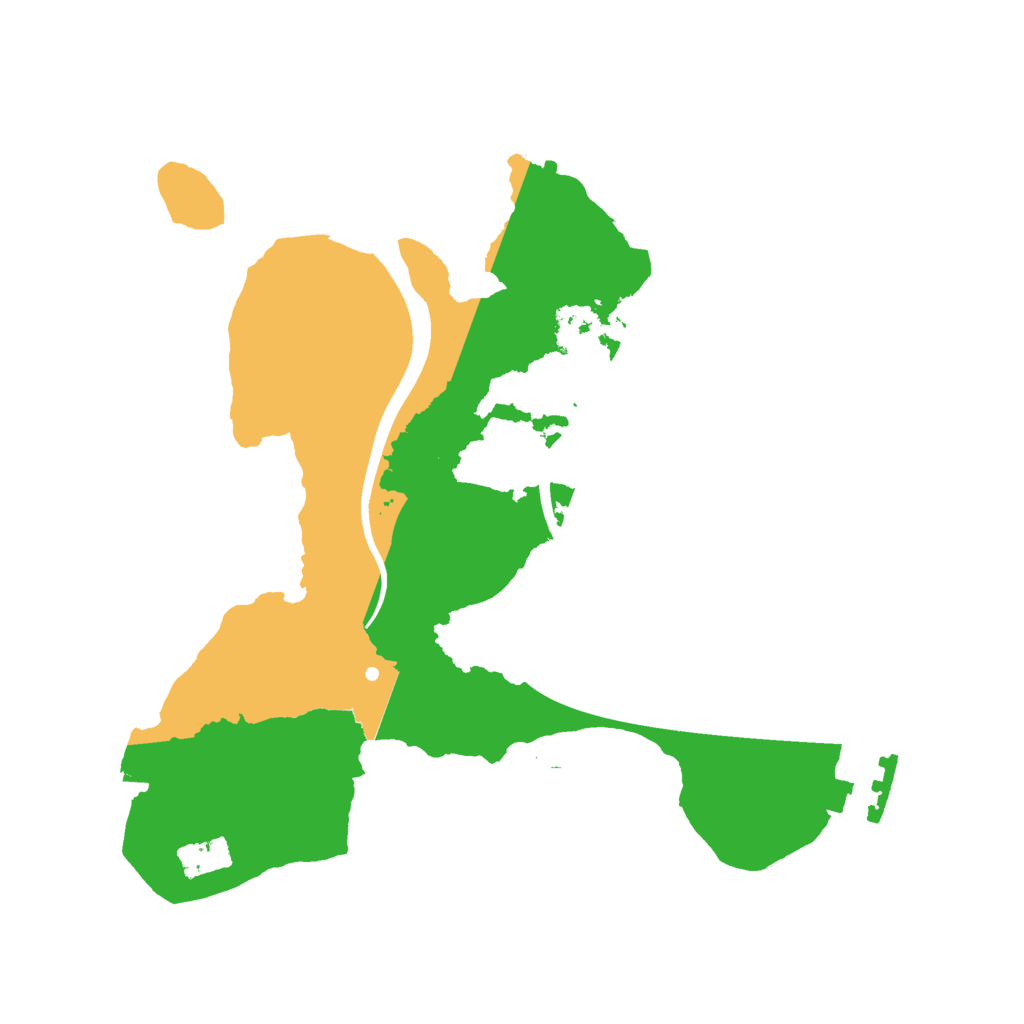 Biome Rust Map: Procedural Map, Size: 2200, Seed: 63