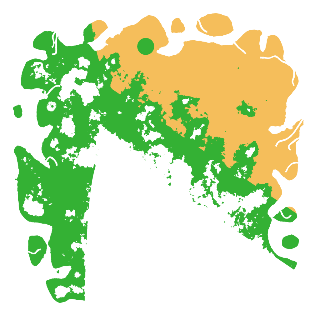 Biome Rust Map: Procedural Map, Size: 5000, Seed: 4506721