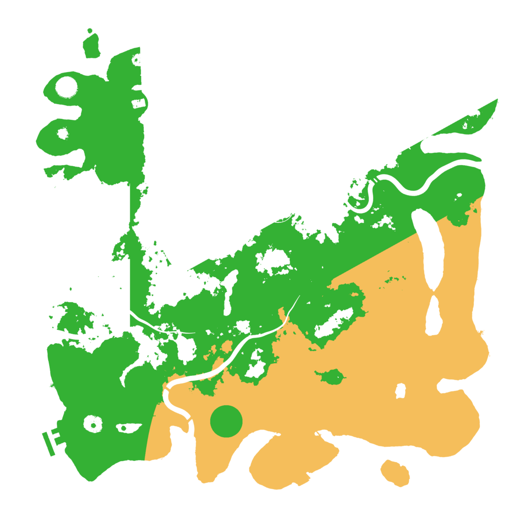 Biome Rust Map: Procedural Map, Size: 4250, Seed: 60601935
