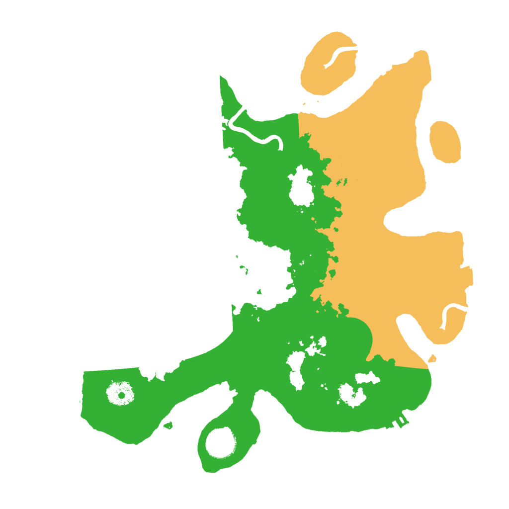 Biome Rust Map: Procedural Map, Size: 3000, Seed: 1178991912