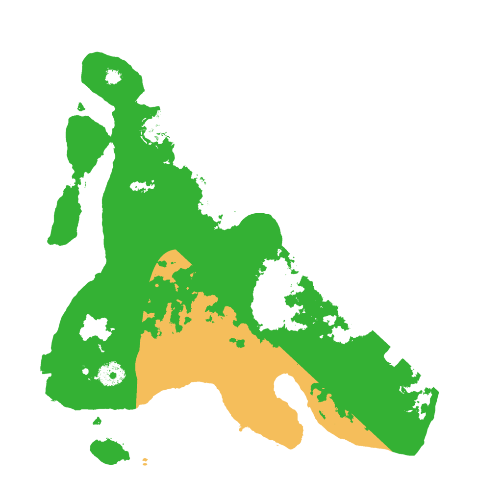 Biome Rust Map: Procedural Map, Size: 3000, Seed: 1551307253