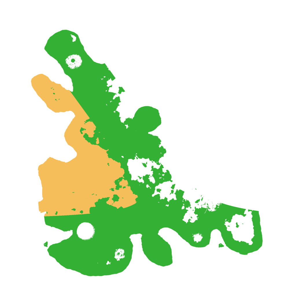 Biome Rust Map: Procedural Map, Size: 3000, Seed: 829216104