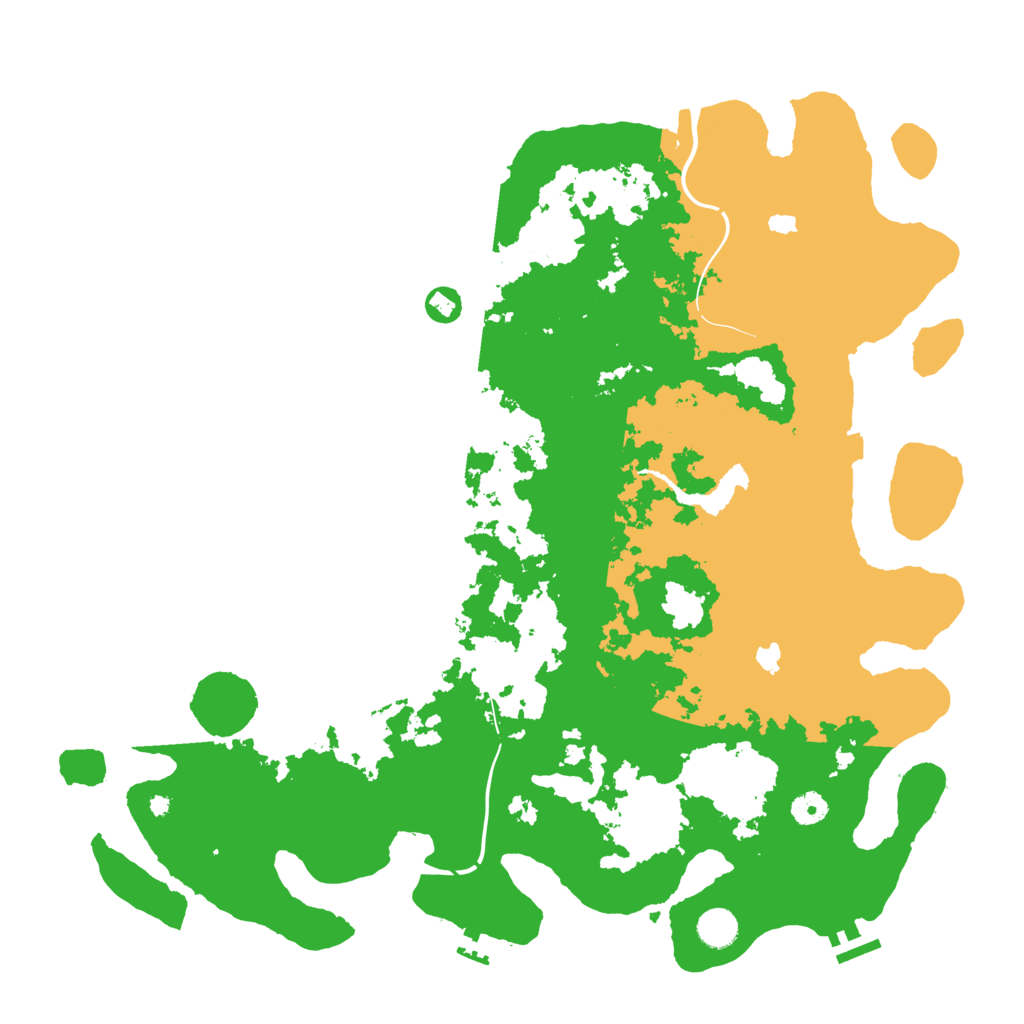 Biome Rust Map: Procedural Map, Size: 4500, Seed: 815133753