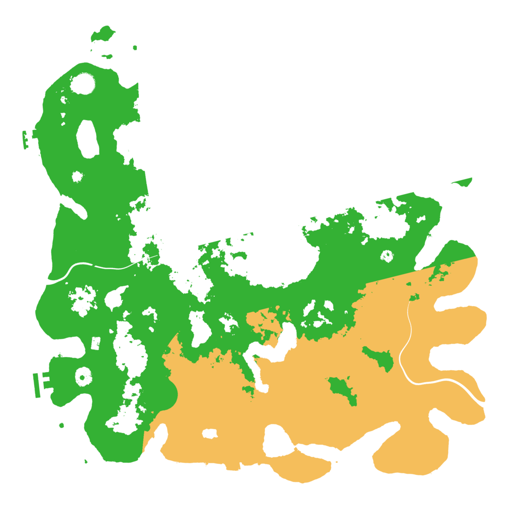 Biome Rust Map: Procedural Map, Size: 4250, Seed: 366570185