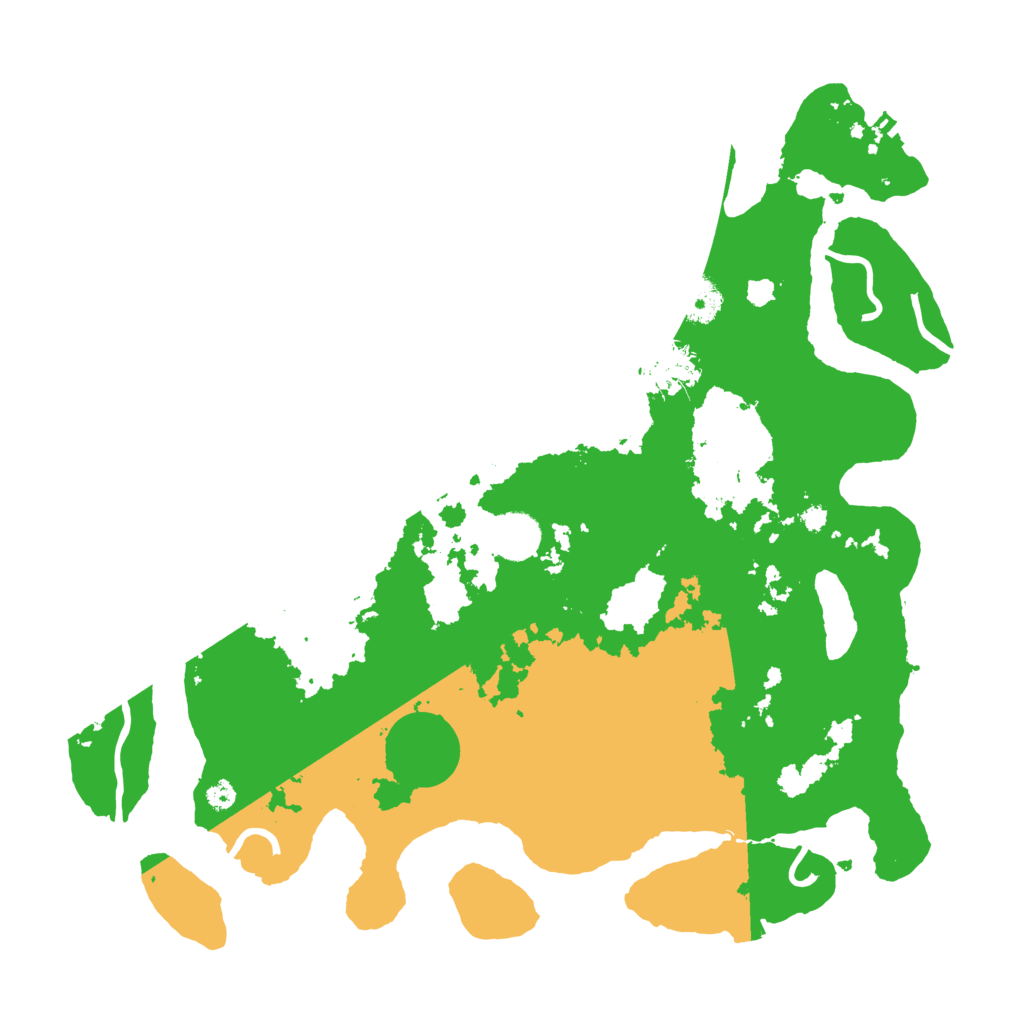 Biome Rust Map: Procedural Map, Size: 3700, Seed: 13062024