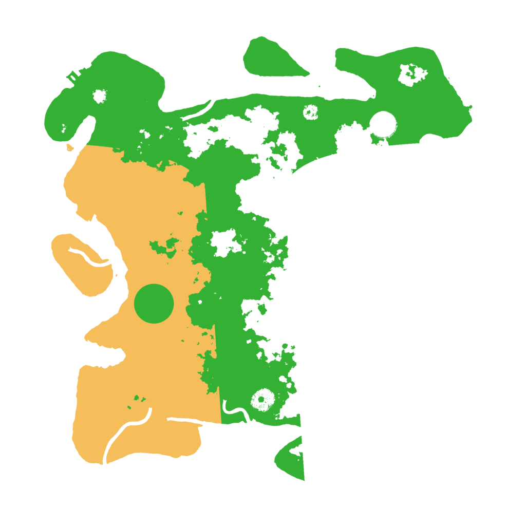 Biome Rust Map: Procedural Map, Size: 3500, Seed: 287510795