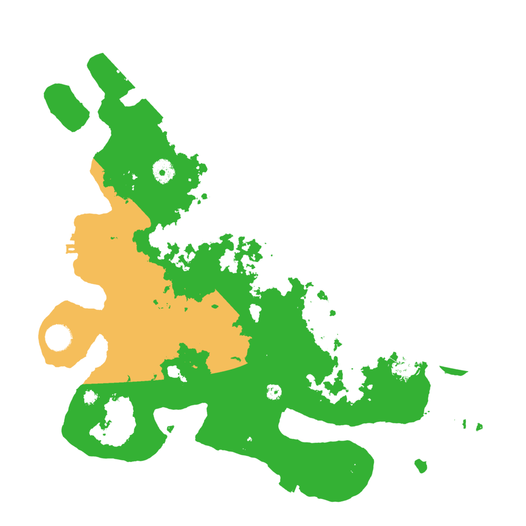 Biome Rust Map: Procedural Map, Size: 3500, Seed: 1493685616