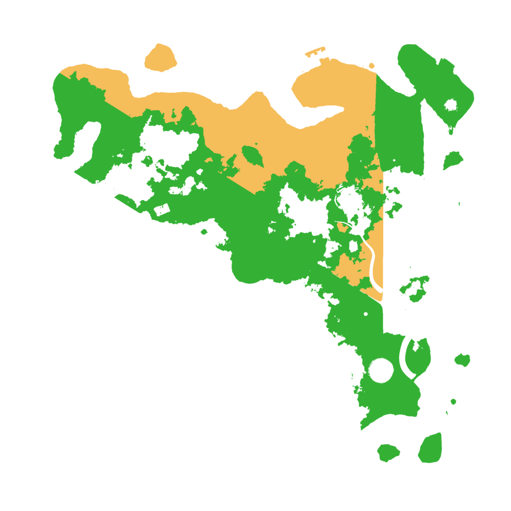 Biome Rust Map: Procedural Map, Size: 3750, Seed: 1664438842