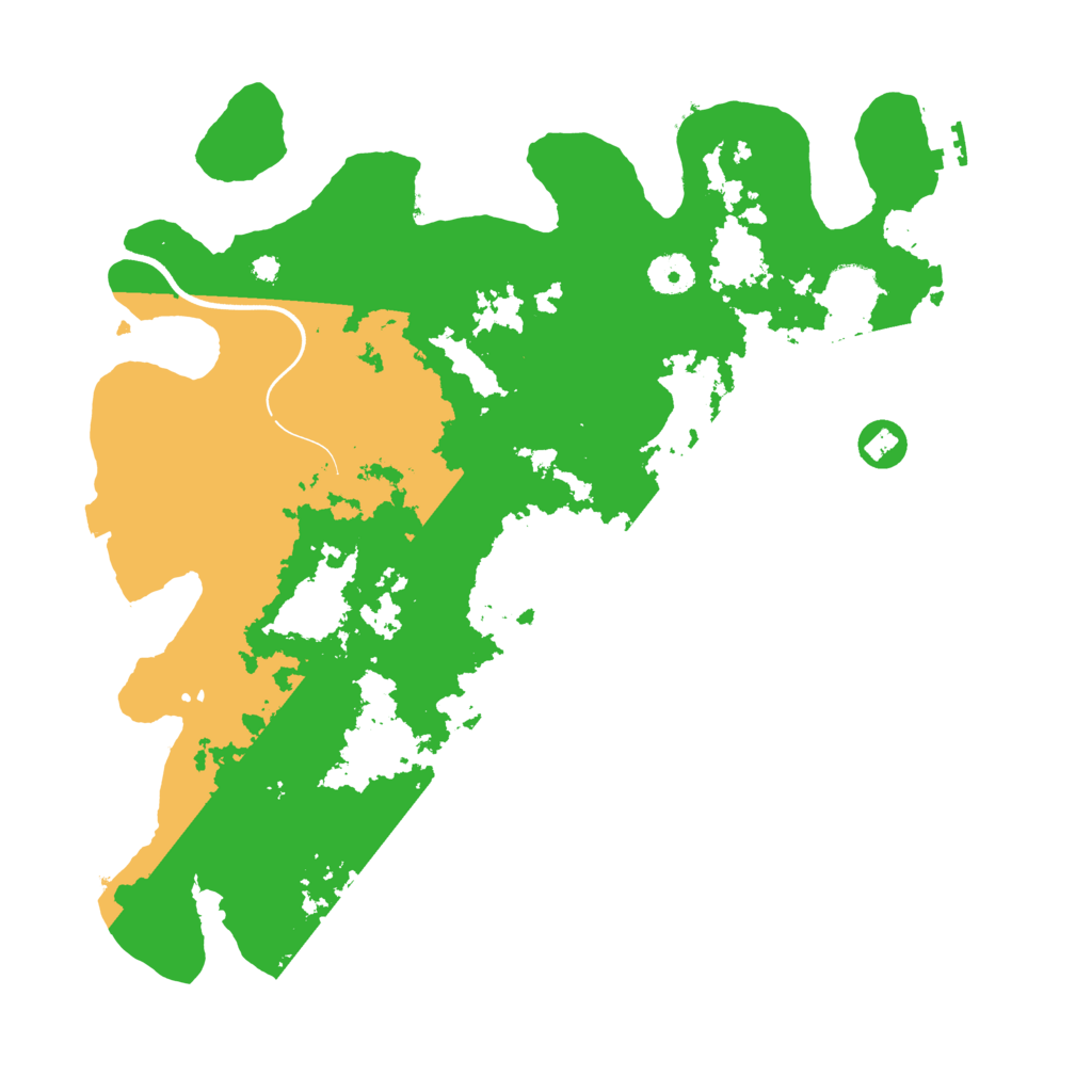 Biome Rust Map: Procedural Map, Size: 3750, Seed: 571133