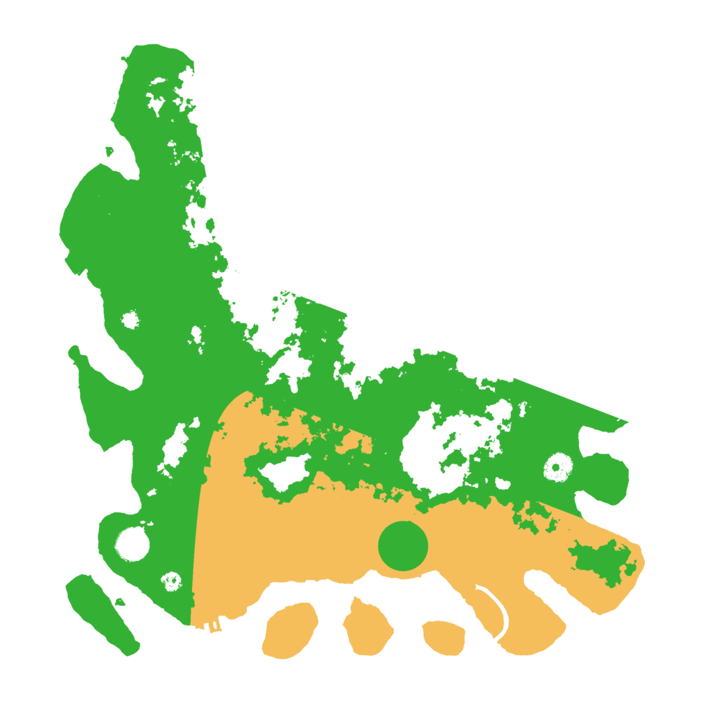Biome Rust Map: Procedural Map, Size: 3750, Seed: 257369632