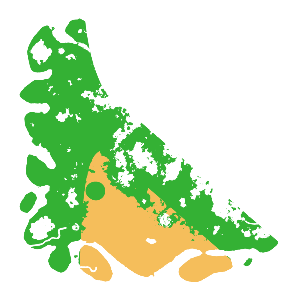 Biome Rust Map: Procedural Map, Size: 4200, Seed: 1745397125