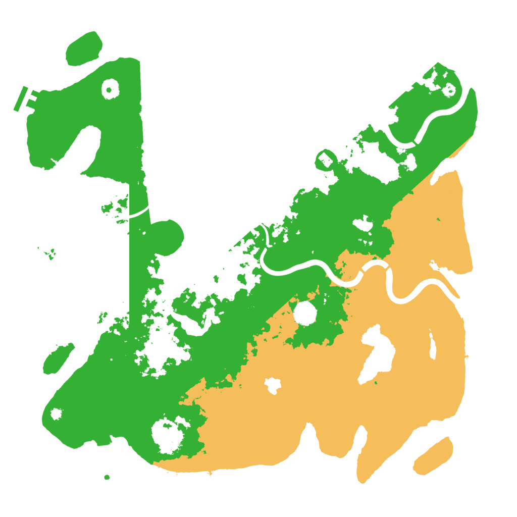 Biome Rust Map: Procedural Map, Size: 4000, Seed: 1775571779