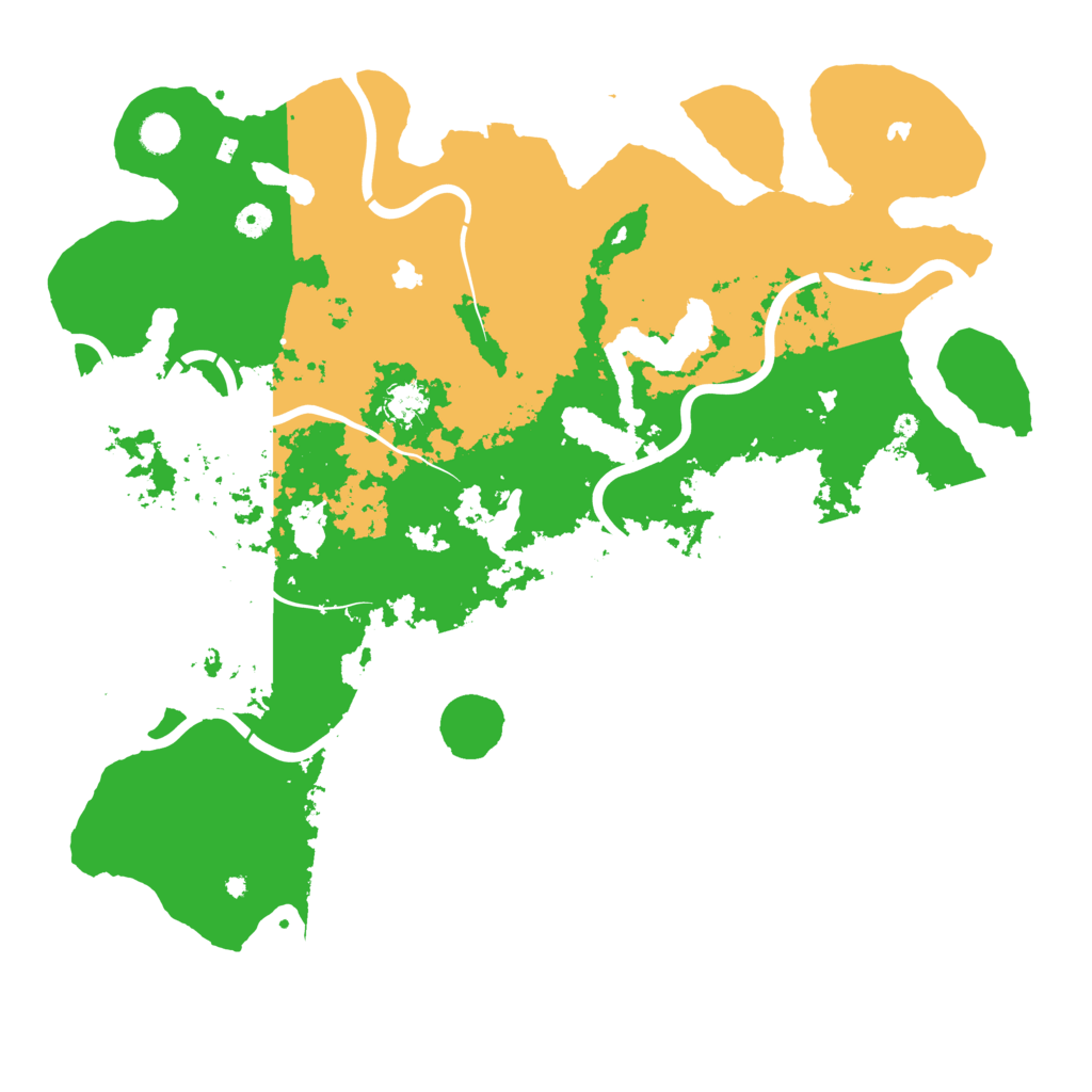 Biome Rust Map: Procedural Map, Size: 4750, Seed: 510
