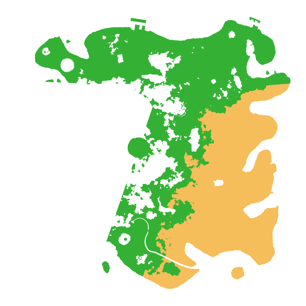 Biome Rust Map: Procedural Map, Size: 4000, Seed: 650621298