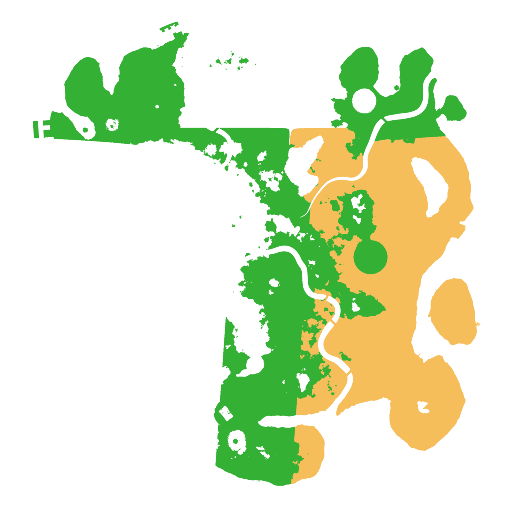 Biome Rust Map: Procedural Map, Size: 4000, Seed: 463215978