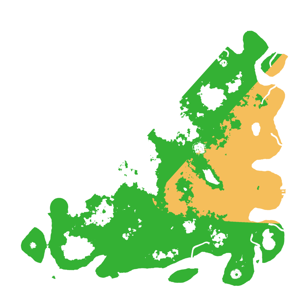 Biome Rust Map: Procedural Map, Size: 4500, Seed: 19003