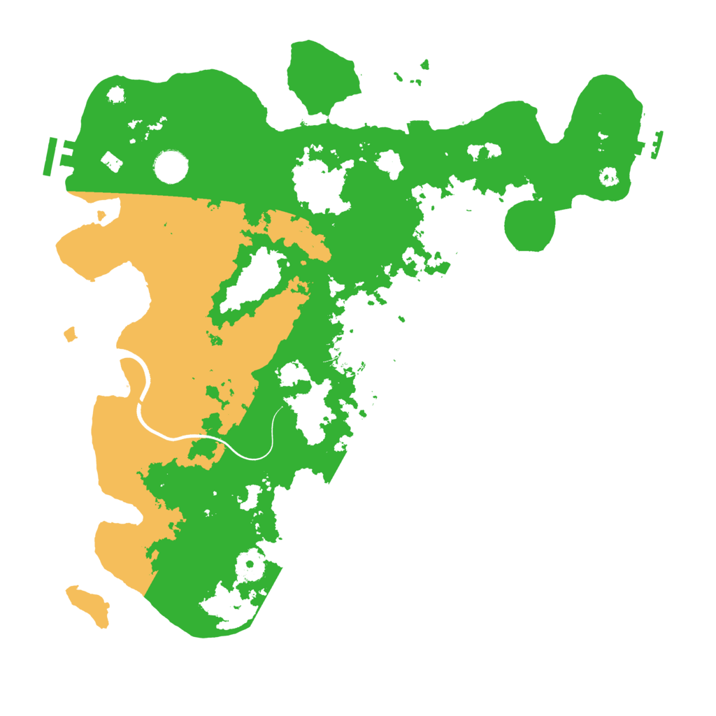 Biome Rust Map: Procedural Map, Size: 3750, Seed: 29843966