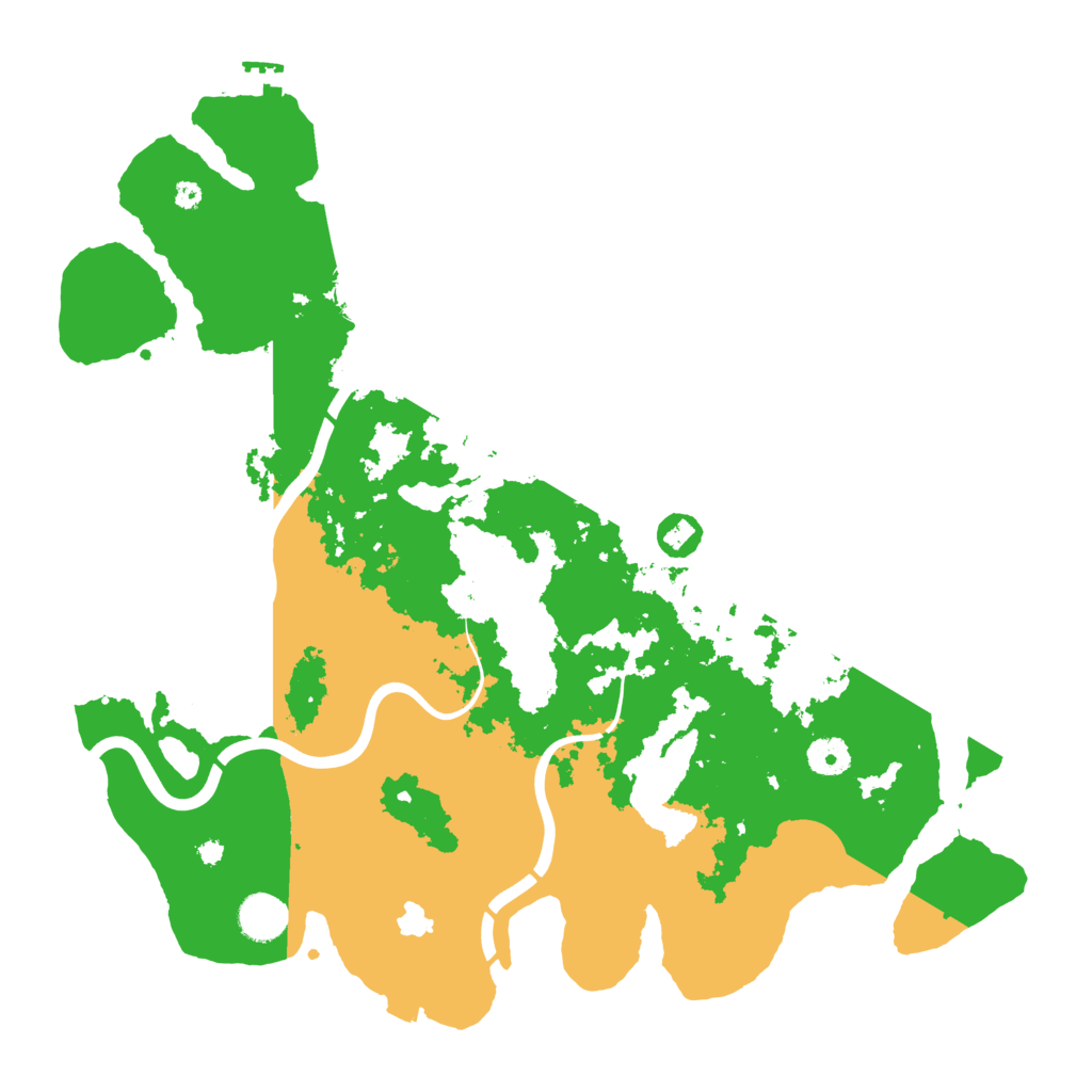 Biome Rust Map: Procedural Map, Size: 4000, Seed: 2017710596