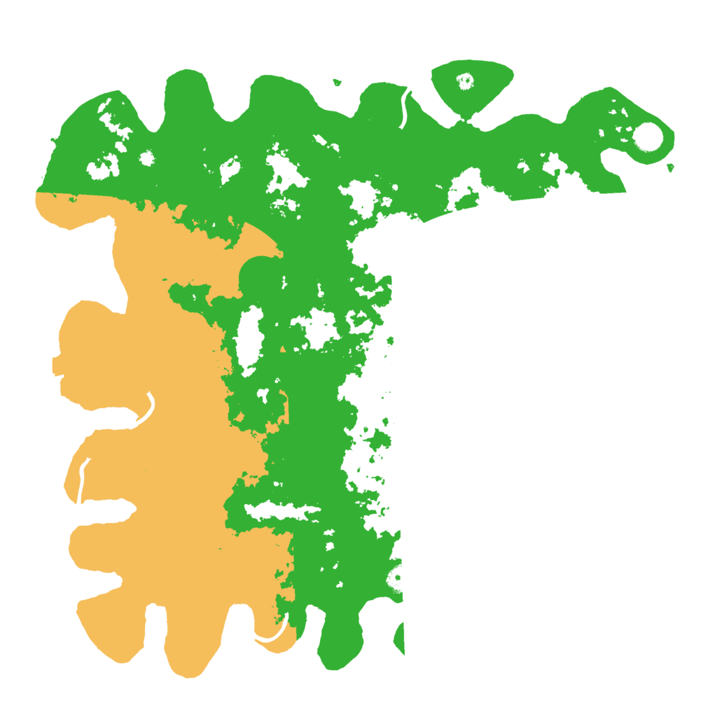Biome Rust Map: Procedural Map, Size: 4400, Seed: 1981325160