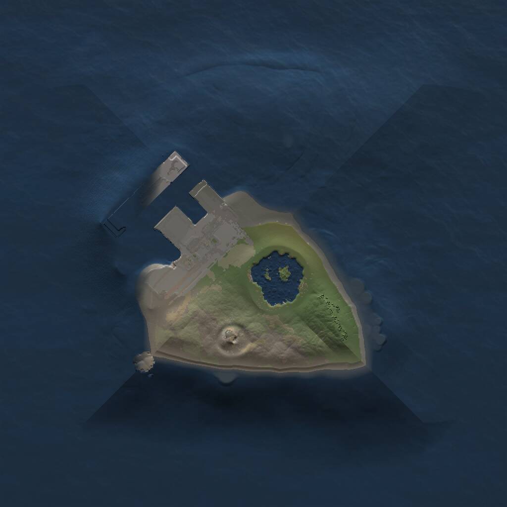 Rust Map: Procedural Map, Size: 1000, Seed: 509692105, 2 Monuments