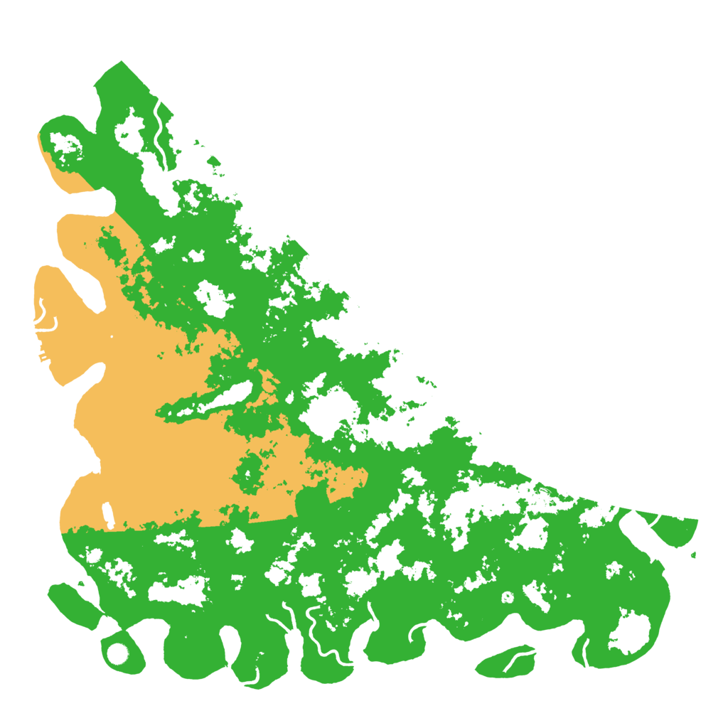 Biome Rust Map: Procedural Map, Size: 6000, Seed: 1599824803