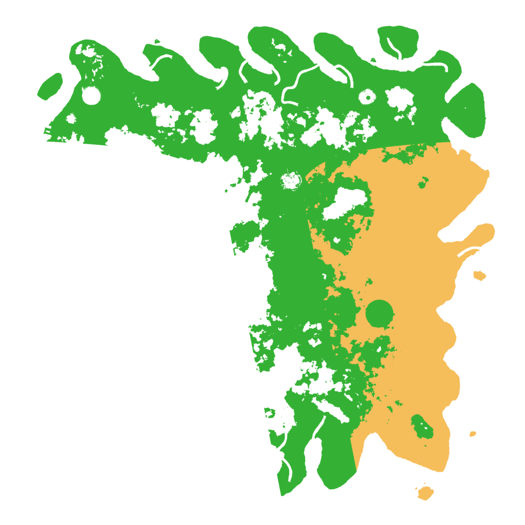 Biome Rust Map: Procedural Map, Size: 5000, Seed: 830276881