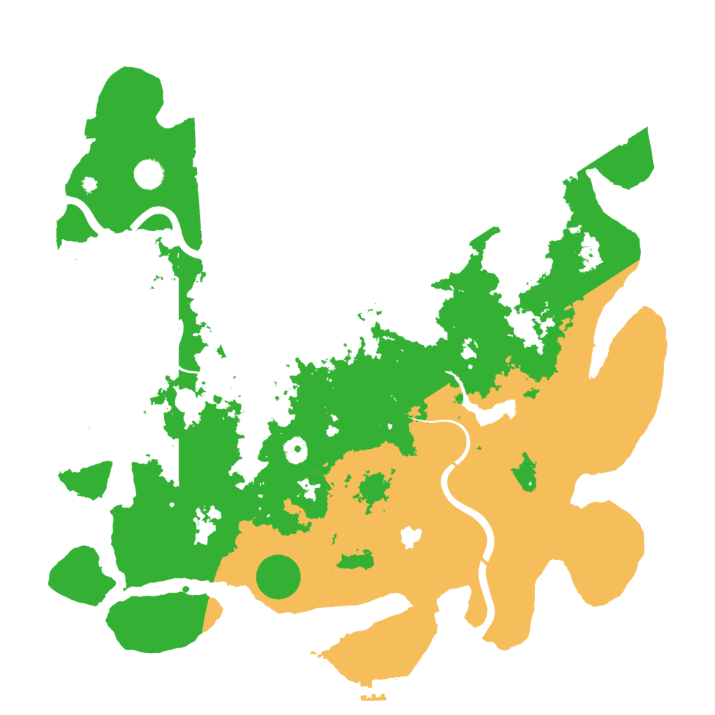 Biome Rust Map: Procedural Map, Size: 4250, Seed: 916748600