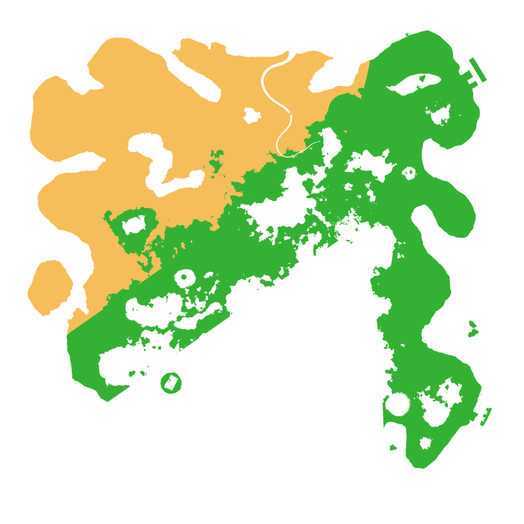 Biome Rust Map: Procedural Map, Size: 4000, Seed: 7452318