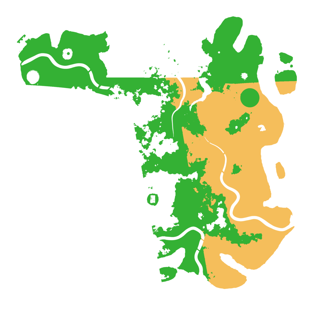 Biome Rust Map: Procedural Map, Size: 4300, Seed: 1380402392