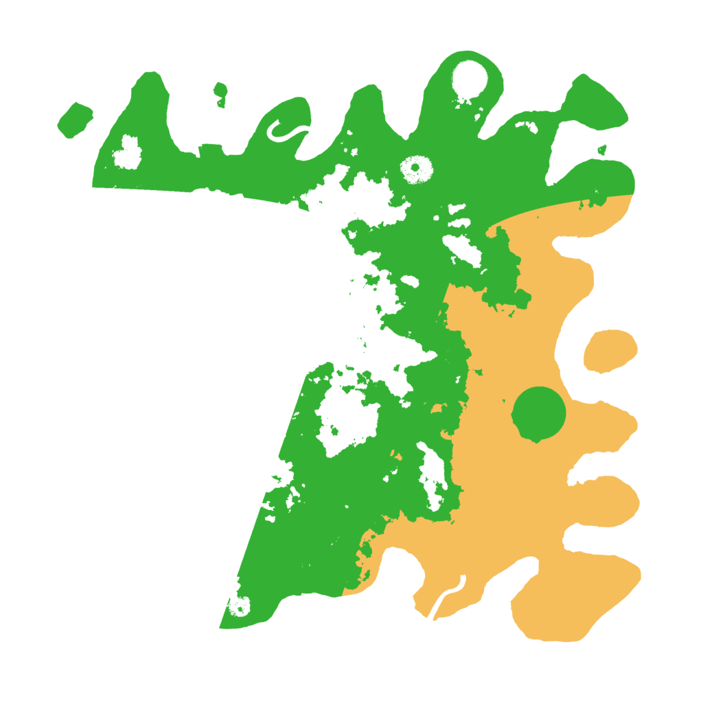 Biome Rust Map: Procedural Map, Size: 3500, Seed: 1409481697