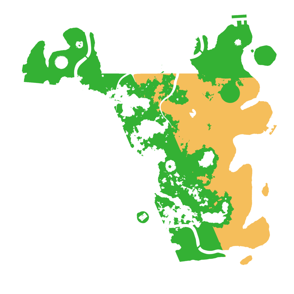 Biome Rust Map: Procedural Map, Size: 4000, Seed: 6547203