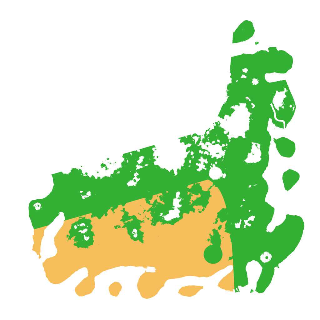 Biome Rust Map: Procedural Map, Size: 4500, Seed: 9568753