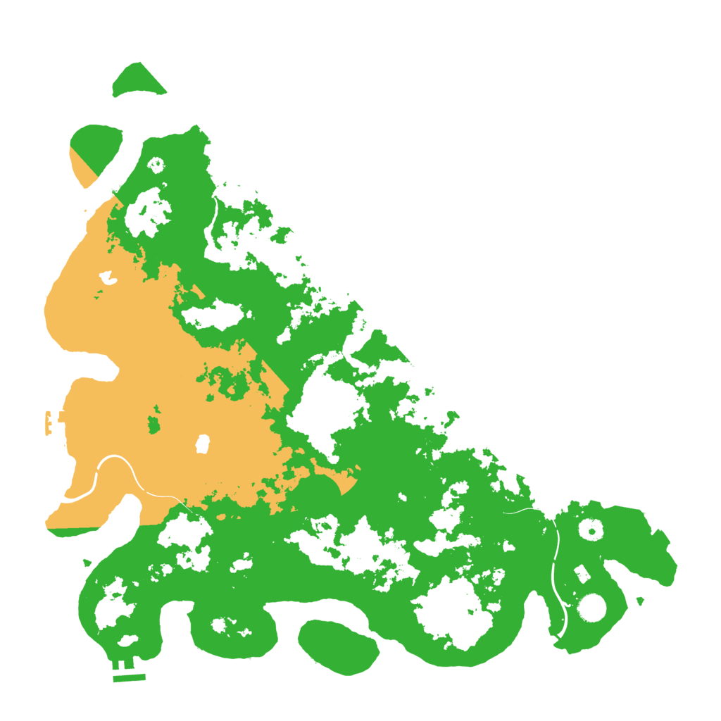 Biome Rust Map: Procedural Map, Size: 4500, Seed: 1982002524