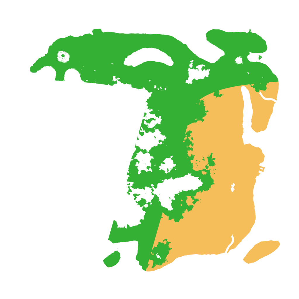 Biome Rust Map: Procedural Map, Size: 3750, Seed: 69591594