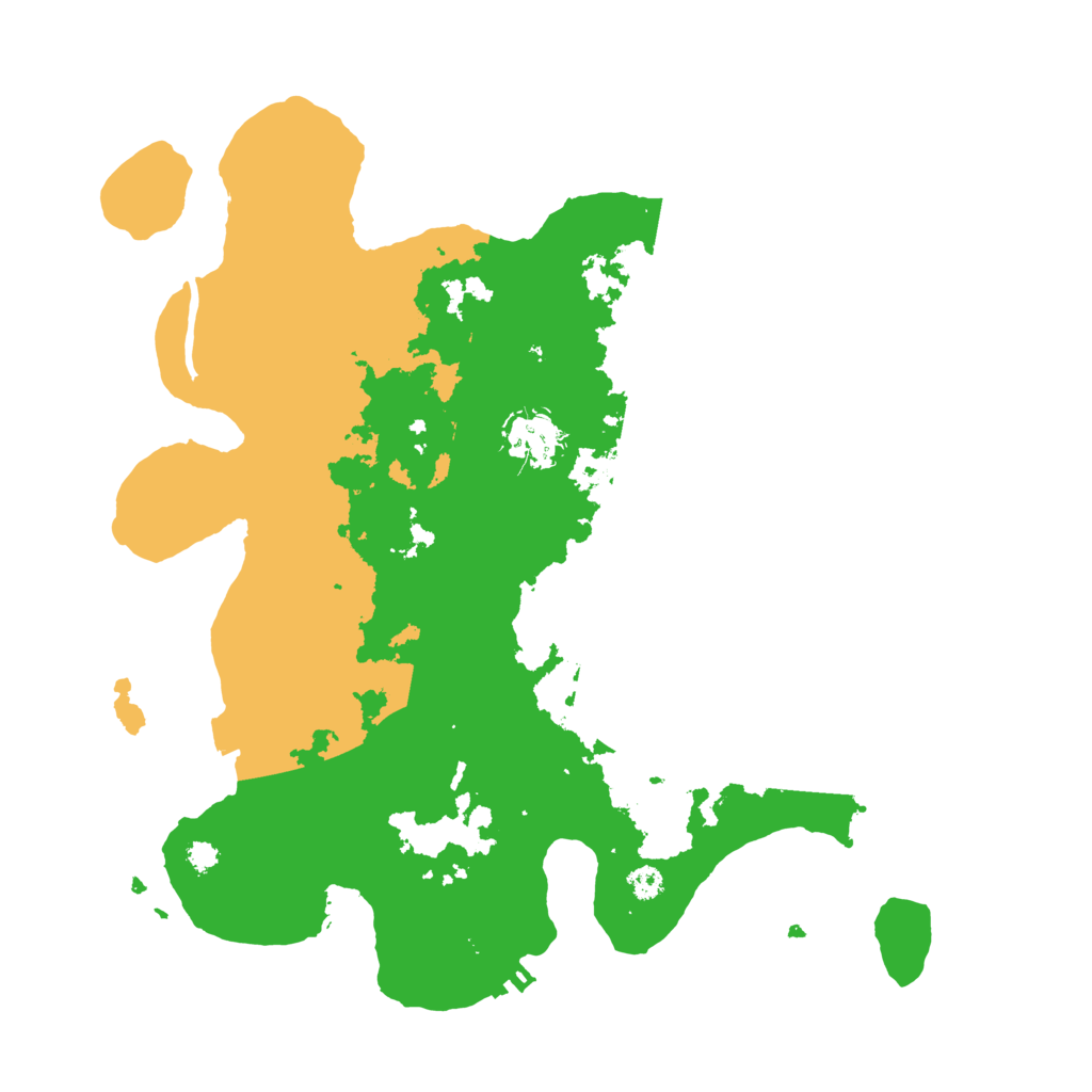 Biome Rust Map: Procedural Map, Size: 3300, Seed: 1884598154